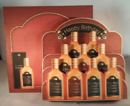 3D Whisky Pop Out Card Kit by Leanna Hudson