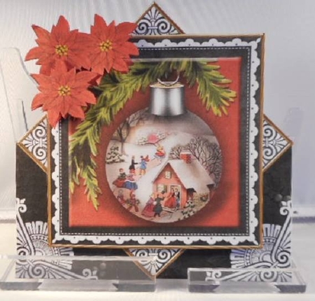 Our House Bauble Diamond Card Mini Kit by Leanna Hudson