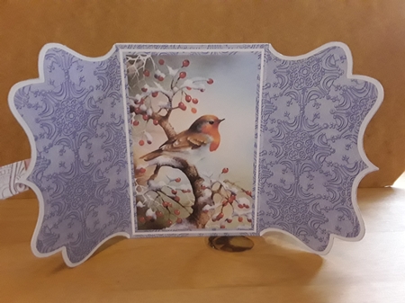 Red Robin Blue Buckle Bracket Mini Card Kit by Leanna Hudson