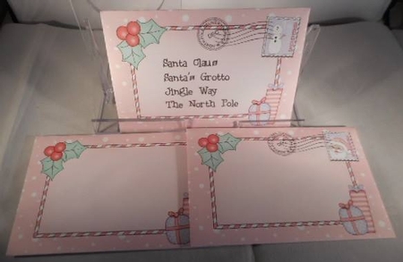 Xmas Santa Child's Santa Letter to and from Santa by Leanna Hudson