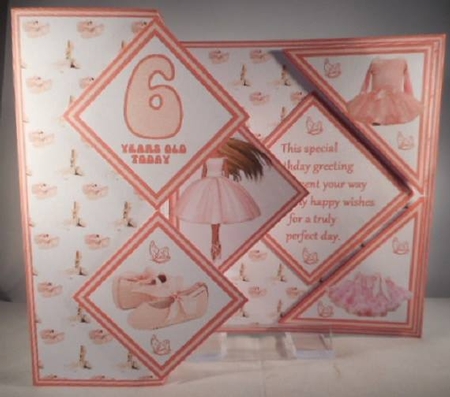 Fold Back Pop-up - Ballerina by Leanna Hudson