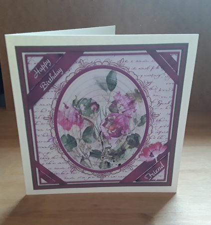 Vintage Anemones 6x6 Card Minikit by Leanna Hudson