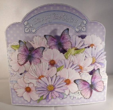 3D Butterflies and Flowers Pop Out Card Kit by Leanna Hudson