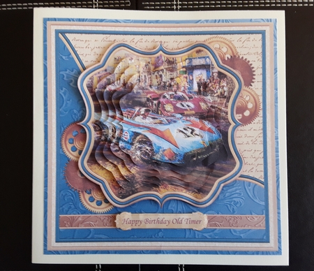 Old Timer Motor Racing 7.5 Pyramage Mini Kit by Leanna Hudson
