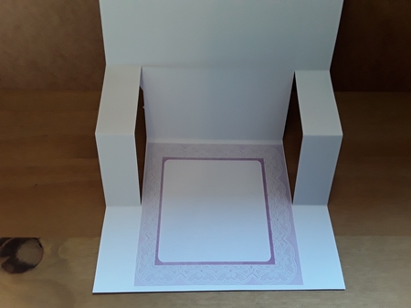 Floral Trio Sent with Love Folded Stand-up Card Mini Kit by Leanna Hudson