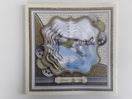 SPITFIRE Decoupage or Pyramage & Ages 7.5 Mini Kit by Leanna Hudson