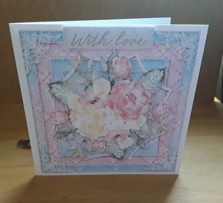 ladies multi purpose card Happy Birthday thank you by Leanna Hudson