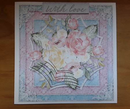 ladies multi purpose card Happy Birthday thank you by Leanna Hudson