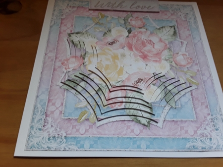 ladies multi purpose card Happy Birthday thank you by Leanna Hudson