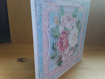 ladies multi purpose card Happy Birthday thank you by Leanna Hudson
