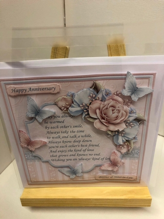 ALWAYS KIND OF LOVE VERSE or BLANK 7.5 Decoupage & Insert Mini Kit by leeann sivewright
