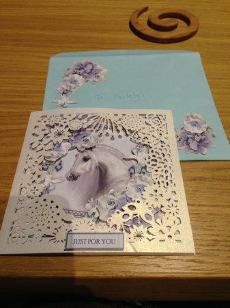 Beautiful Horse & Dream Roses Mini Kit by Leone  Ellis