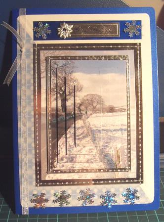 Snowy Landscape by Lesanne Davies