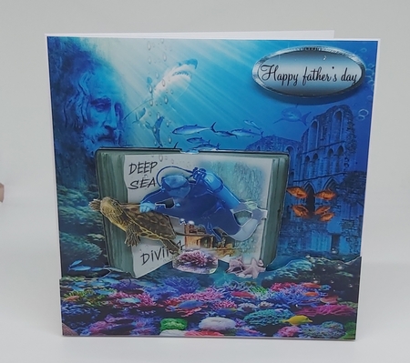 deep sea diving by Lesley Duffy