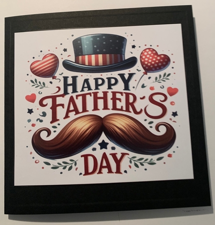 Happy Fathers Day Card Toppers by Lesley Earing