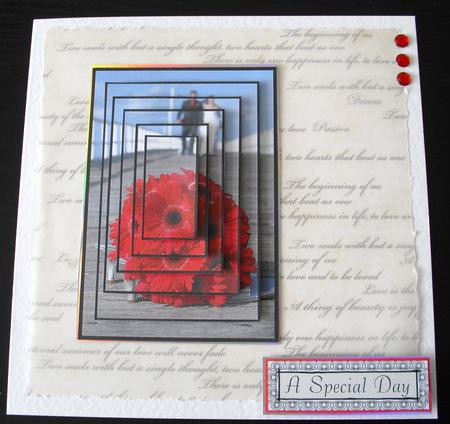 Wedding Walk Great Wedding Card by Lesley Earing