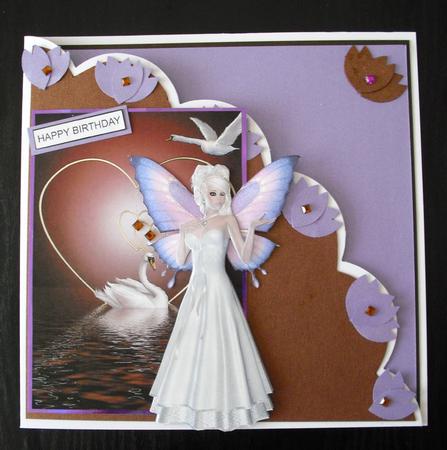 Aint She Sweet Fairy 73 Decoupage by Lesley Earing