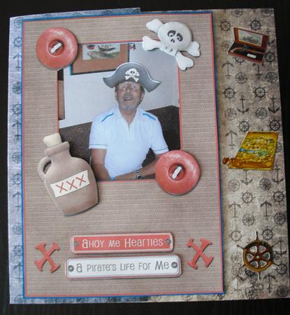 A Pirates Life for Me Photo Card Front by Lesley Earing