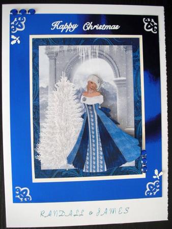 Blue Christmas 5 by Lesley Earing