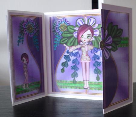 China Cookie Gatefold by Lesley Earing