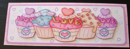 Cupcake Large Dl by Lesley Earing