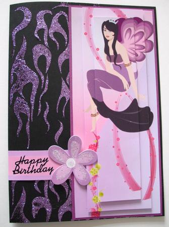Fairy Wishes Card Front Sheet 2 by Lesley Earing