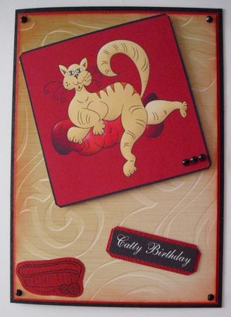 Elegant Metallic Greetings Matching Backing Paper by Lesley Earing