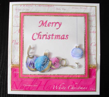 Christmas Baubles by Lesley Earing