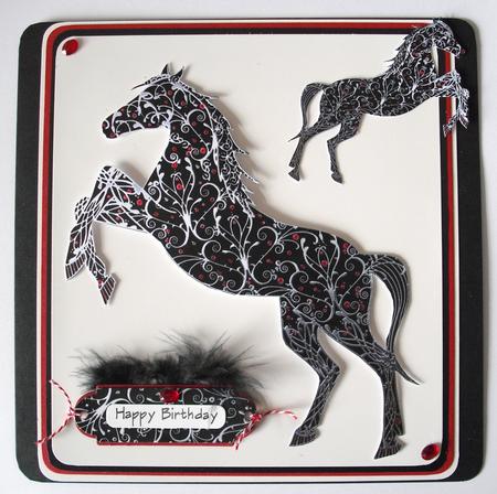 Filigree Horse by Lesley Earing