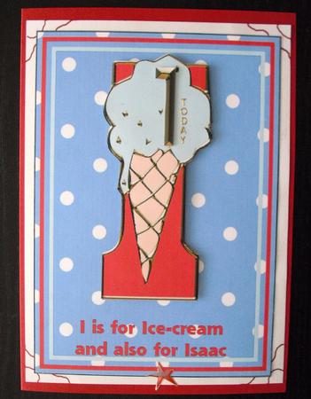 I is for Ice Cream and Isaac by Lesley Earing