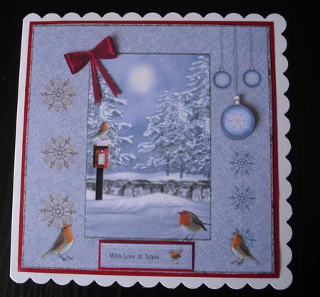 Christmas Robins by Lesley Earing