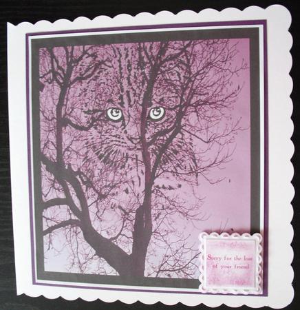 Cats Memories Large Topper 3 by Lesley Earing