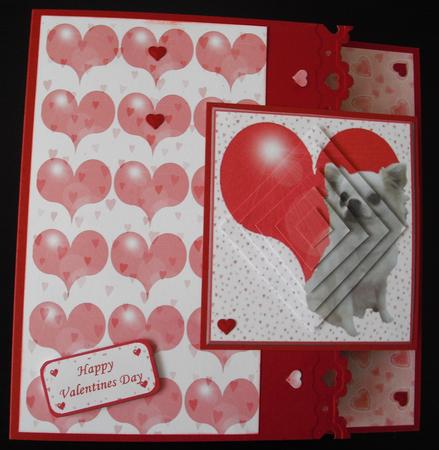 Chihuahua Heart Pyramid by Lesley Earing