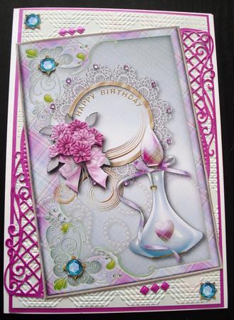 Parrfum & Flowers Topper 1 by Lesley Earing