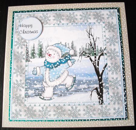 Snowman on Ice by Lesley Earing