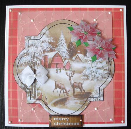 Vintage Snowscene by Lesley Earing