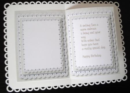 Incert, with Verse in Buff by Lesley Earing