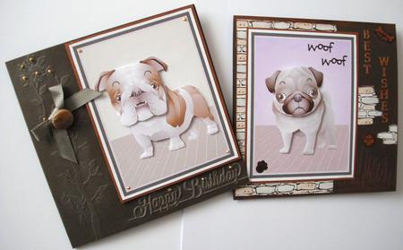 Cute Dogs 1 by Lesley Earing