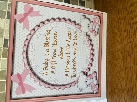 8x8 Mini Kit Baby Girls Gift Set  by Lesley Pink