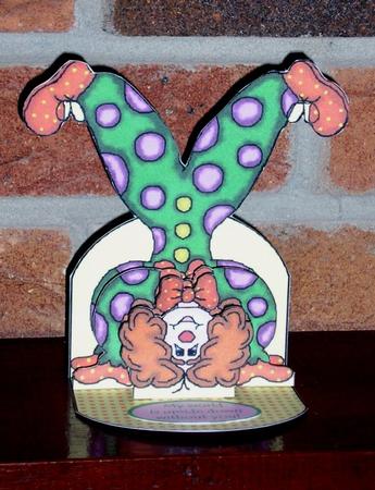Clown Get Well Popup Card by Lesley Williams