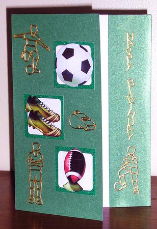 Tiny Toppers - Men's Ball Games by Lesley Williams