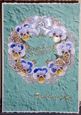 Roses Backing Paper 1 by Lesley Williams