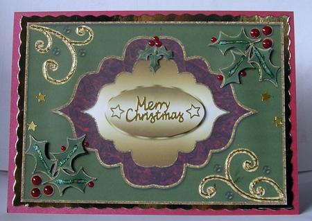 Beautiful Christmas Step by Step Card 1 by Lesley Williams