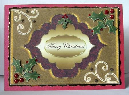 Beautiful Christmas Step by Step Card 2 by Lesley Williams