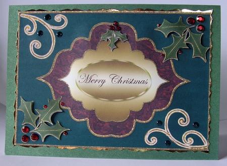 Beautiful Christmas Step by Step Card 3 by Lesley Williams