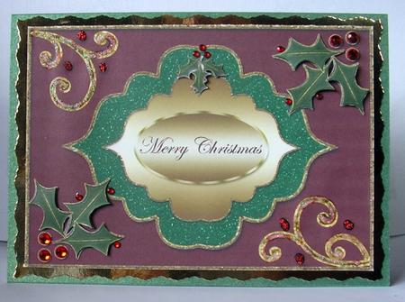 Beautiful Christmas Step by Step Card 9 by Lesley Williams