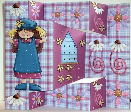Plant a Seed of Friendship Pop Out Card by Lesley Williams