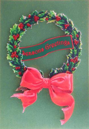 Wreath Decoupage by Lesley Williams