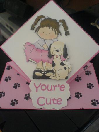 Love Me Love My Dog - Diamond Pop Up by Lianne Elvidge