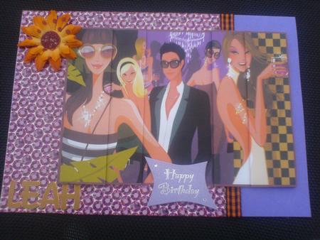 Its Party Time Stacker Card by Lianne Elvidge